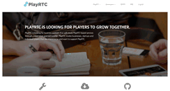 Desktop Screenshot of playrtc.com